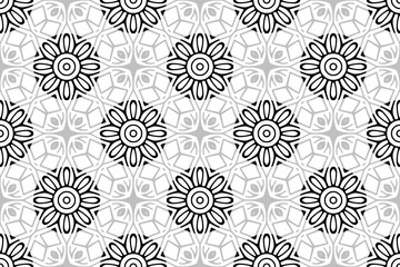 Islamic Ornament Pattern. Vintage decorative elements