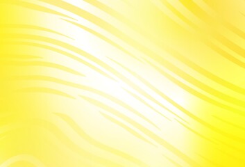 Light Yellow vector abstract blurred layout.