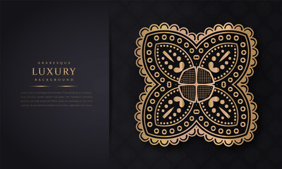 Abstract beautiful mandala design background for greeting card, invitation and background many template Luxury ornamental mandala design background with golden