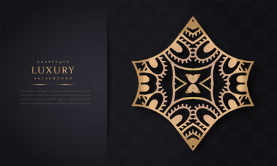 Abstract beautiful mandala design background for greeting card, invitation and background many template Luxury ornamental mandala design background with golden pattern arabic islamic
