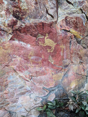 Rock Art Painting Animals