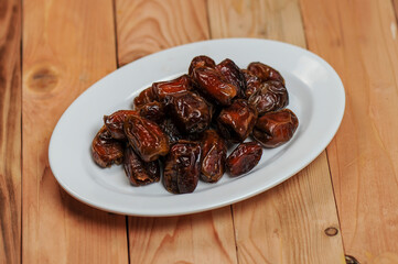 Dates are a fruit that Muslims eat during Ramadan to break their fast.