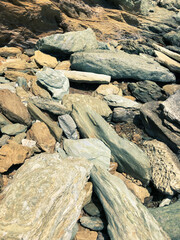 rocks on the beach