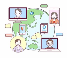 世界中とコミュニケーション