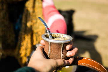 bebida típica argentina: mate © Manuela