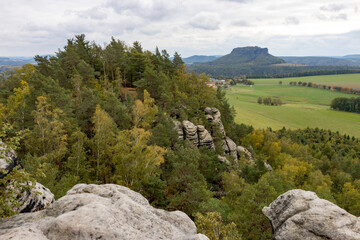 Felsen in der Sächsischen Schweiz
