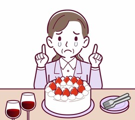 お誕生日の人