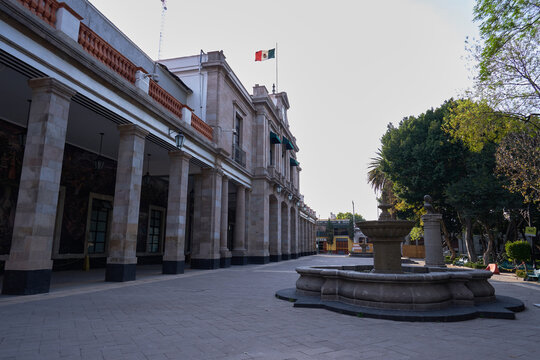 Fuente y Alcald&iacute;a de Tlalpan