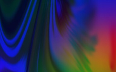 Dark Blue, Yellow vector glossy abstract background.