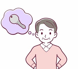 鍵をなくした人