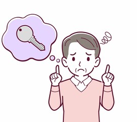 鍵をなくした人