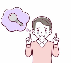 鍵をなくした人