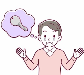 鍵をなくした人