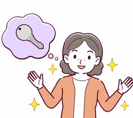 鍵をなくした人