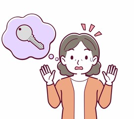 鍵をなくした人