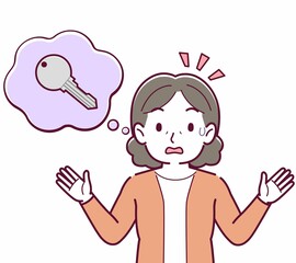 鍵をなくした人