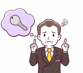 鍵をなくした人