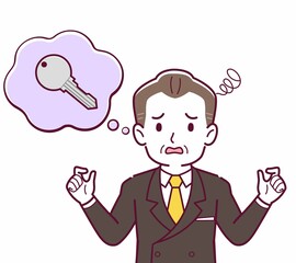 鍵をなくした人