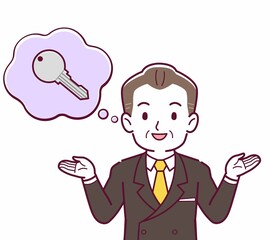 鍵をなくした人