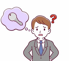 鍵をなくした人