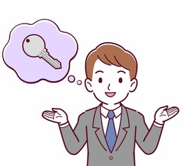 鍵をなくした人