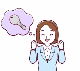 鍵をなくした人