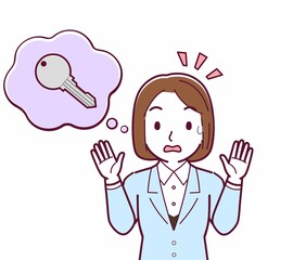 鍵をなくした人