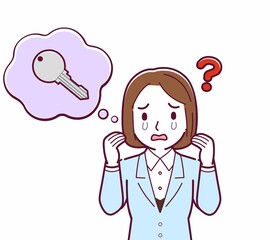 鍵をなくした人