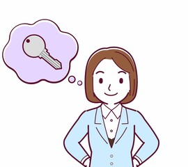 鍵をなくした人