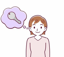 鍵をなくして困っている人
