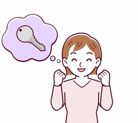 鍵をなくして困っている人