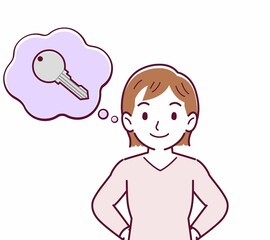 鍵をなくして困っている人