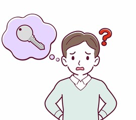 鍵をなくした人