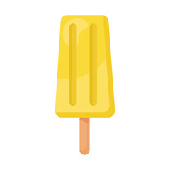 yellow ice cream