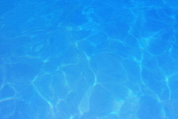 Fototapeta na wymiar blue water surface
