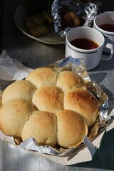 焼きたてのパン