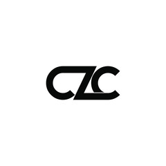 czc letter original monogram logo design