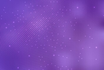 Light Purple vector Abstract illustration with colored bubbles in nature style.