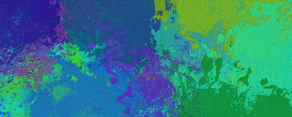 Fototapeta na wymiar abstract colorful sponge paint background bg wallpaper art with splashes 