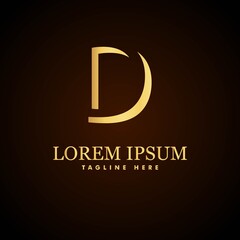 Alphabet capital logo creative design concept 3d shape silhouette for initial business identity