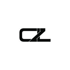 czl letter original monogram logo design