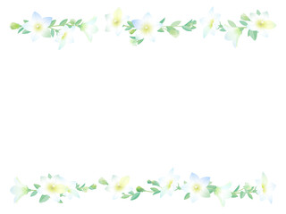 桔梗のフレーム