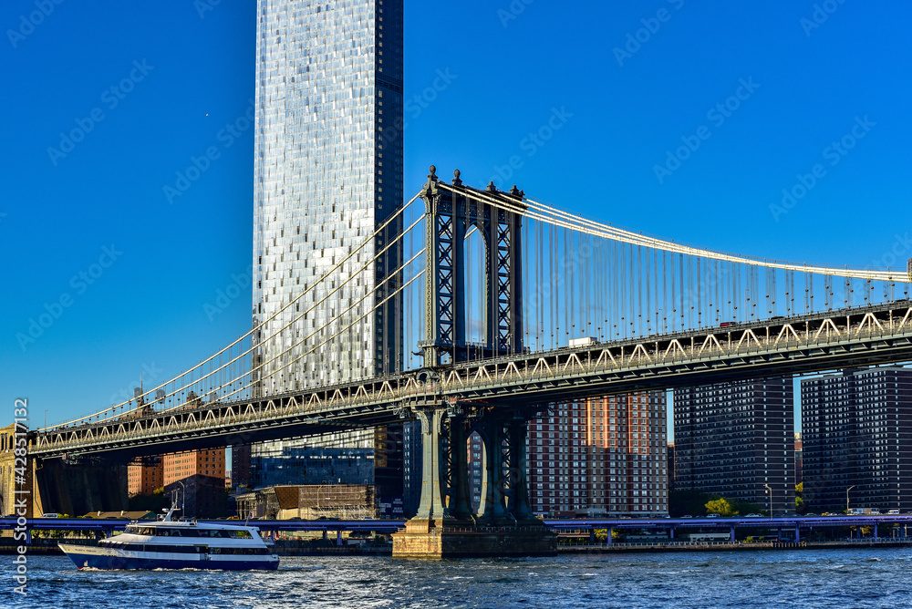 Wall mural manhattan bridge