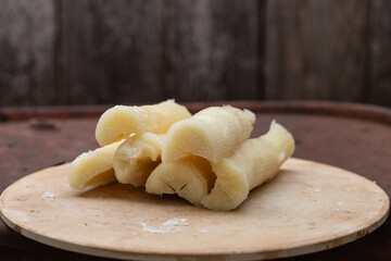 Mandioca. Comida tradicional paraguaya