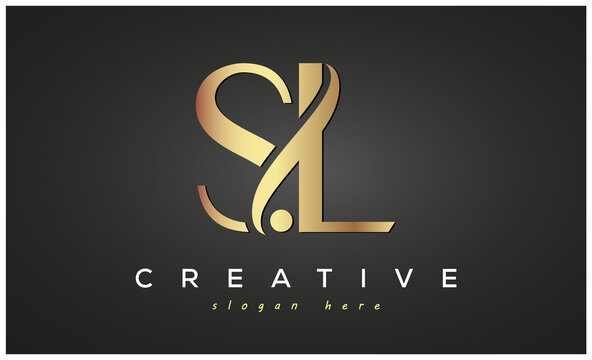 SL creative luxury logo design