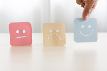 medical and Health choosing feedback rating happy good to review experience care