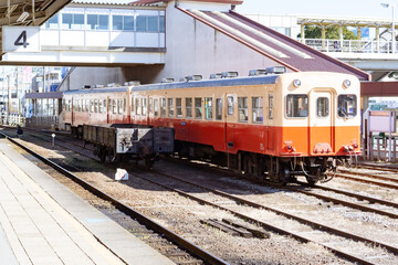 Obraz premium train on station