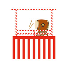 和太鼓とやぐら