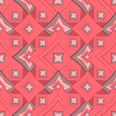 Seamless texture, pattern. Abstract geometric pattern on a square background - colored diamonds. Background for website or blog, wallpaper, textiles, packaging