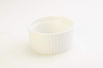 White proclean bowl for serving